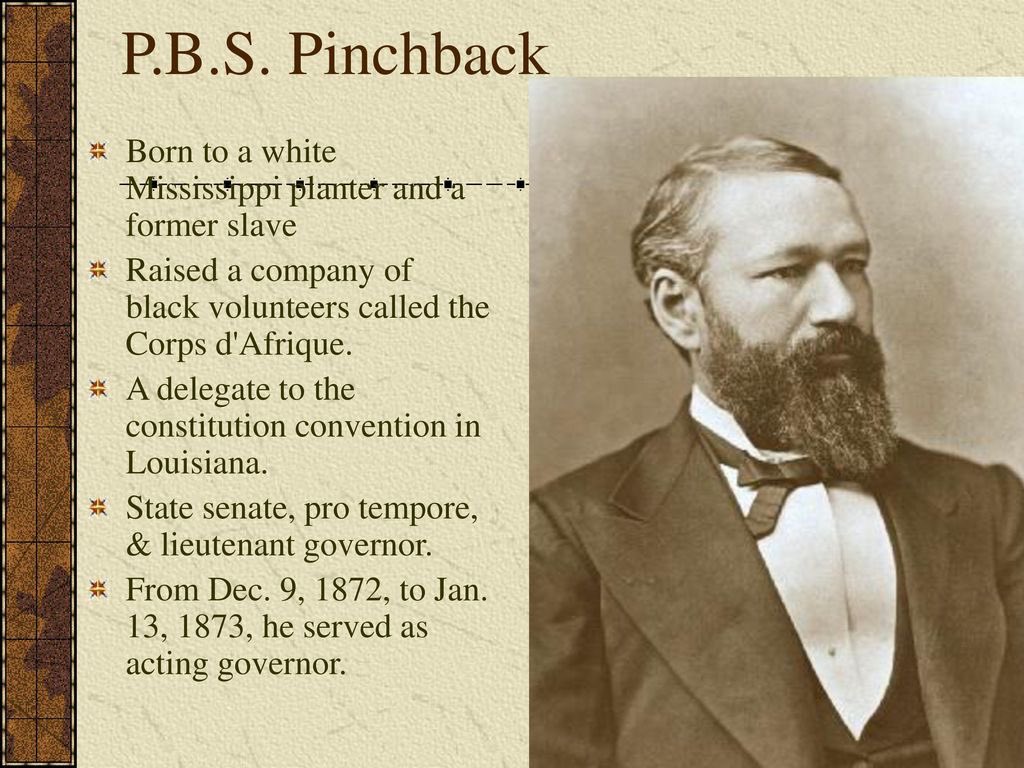 P.B.S Pinchback