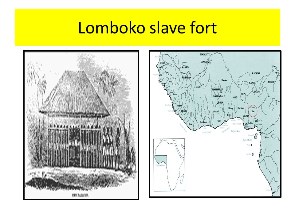 Lomboko slave fort