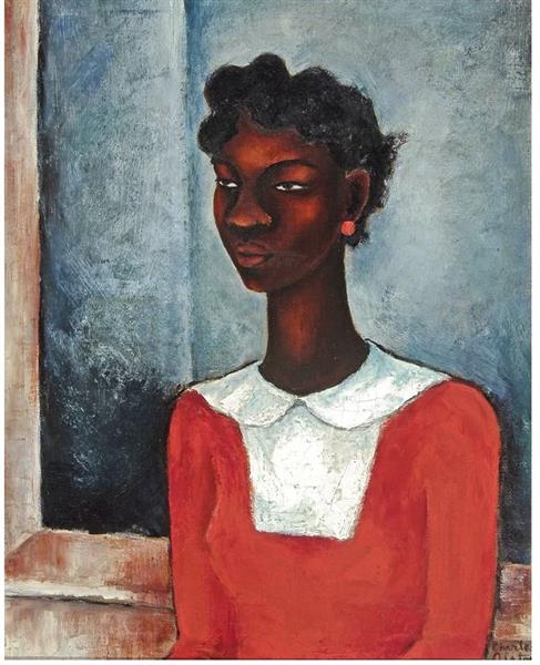Girl in a Red Dress