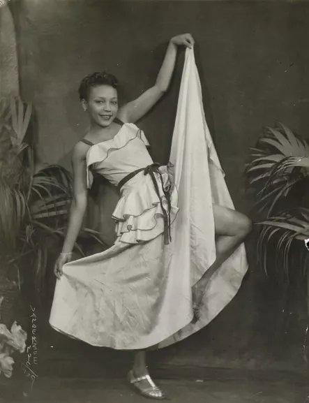 Lady in Dance Pose