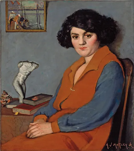 Mulatress with Figurine 