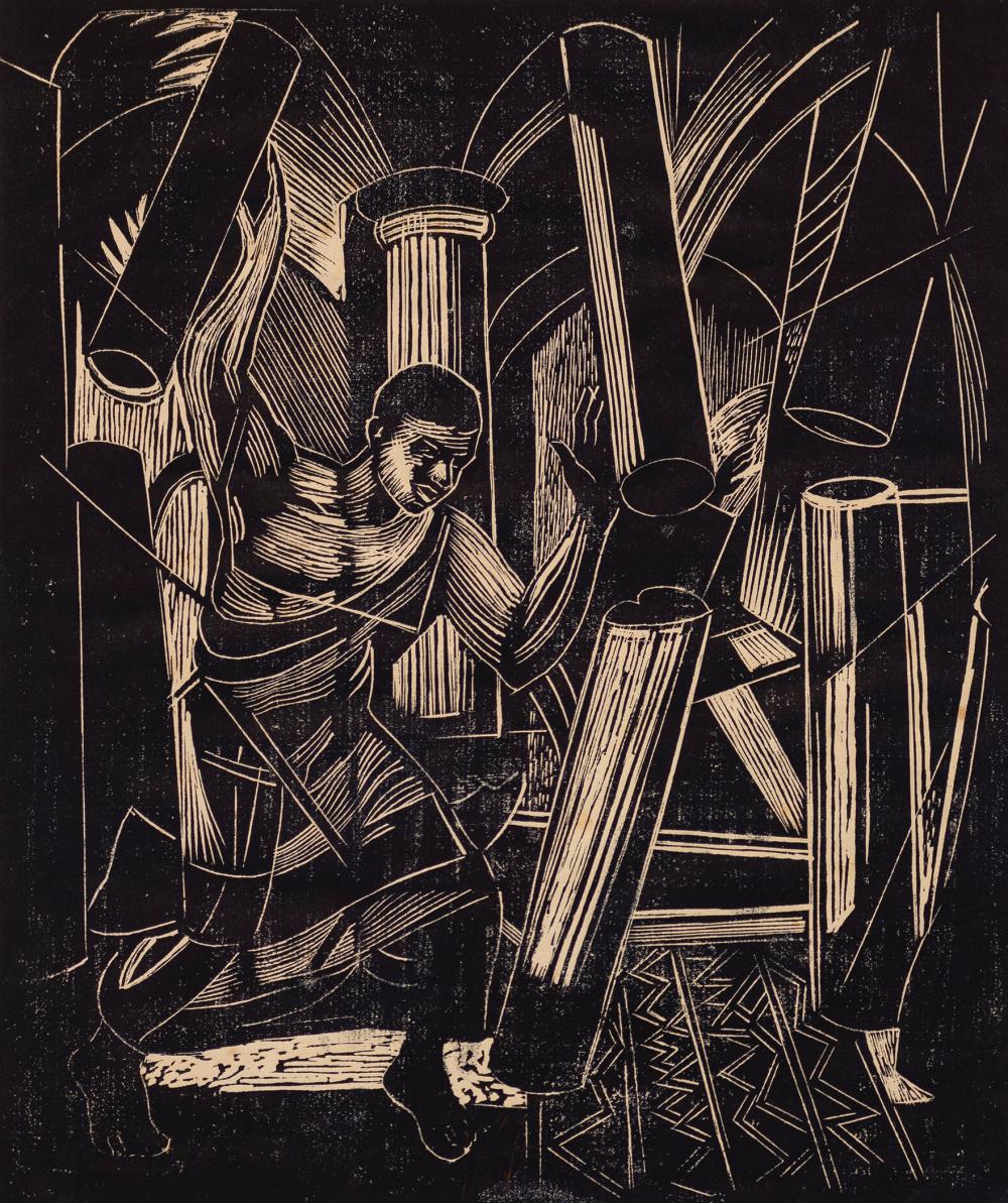Samson in the Temple