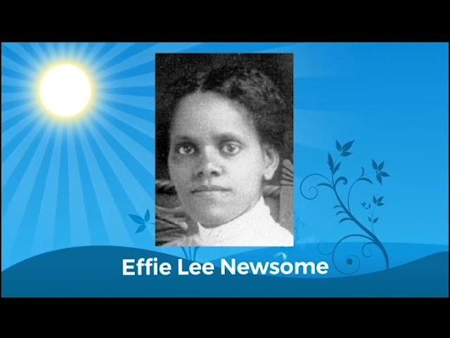 Effie Lee Newsome