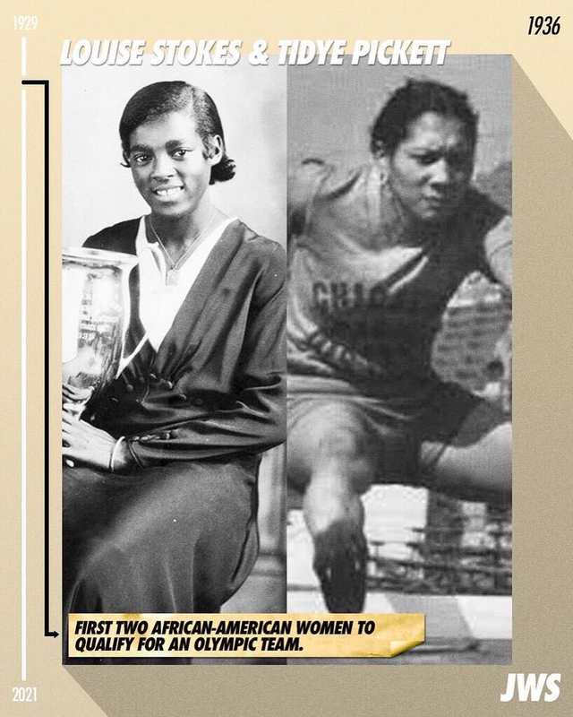 Louise Stokes and Tidye Pickett