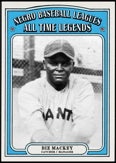 Biz Mackey - Catcher