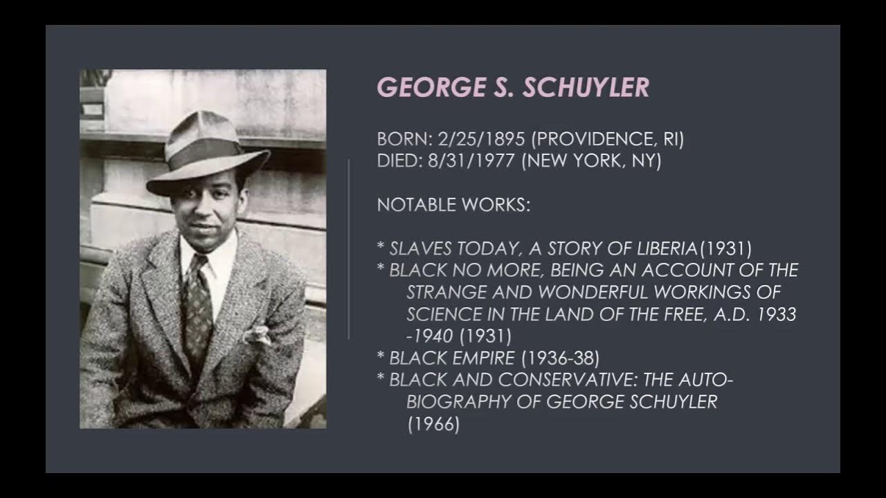 George Samuel Schuyler