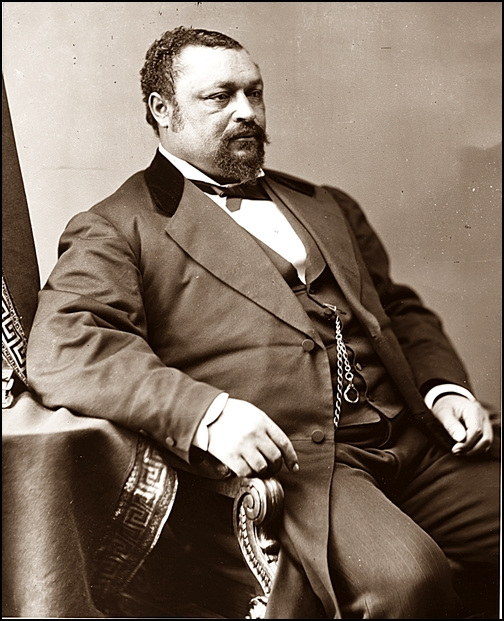 Blanche K. Bruce - First to serve full term in U