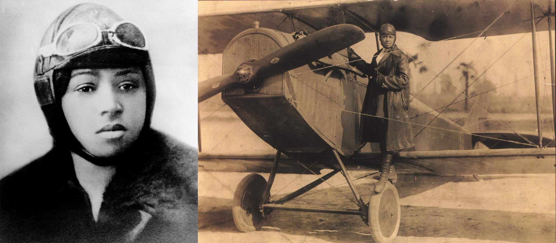 Bessie Coleman-collage