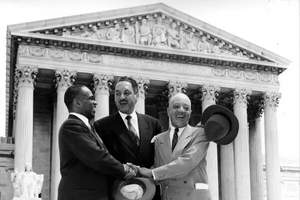 Thurgood Marshall - Brown vs Board - 600 X 400